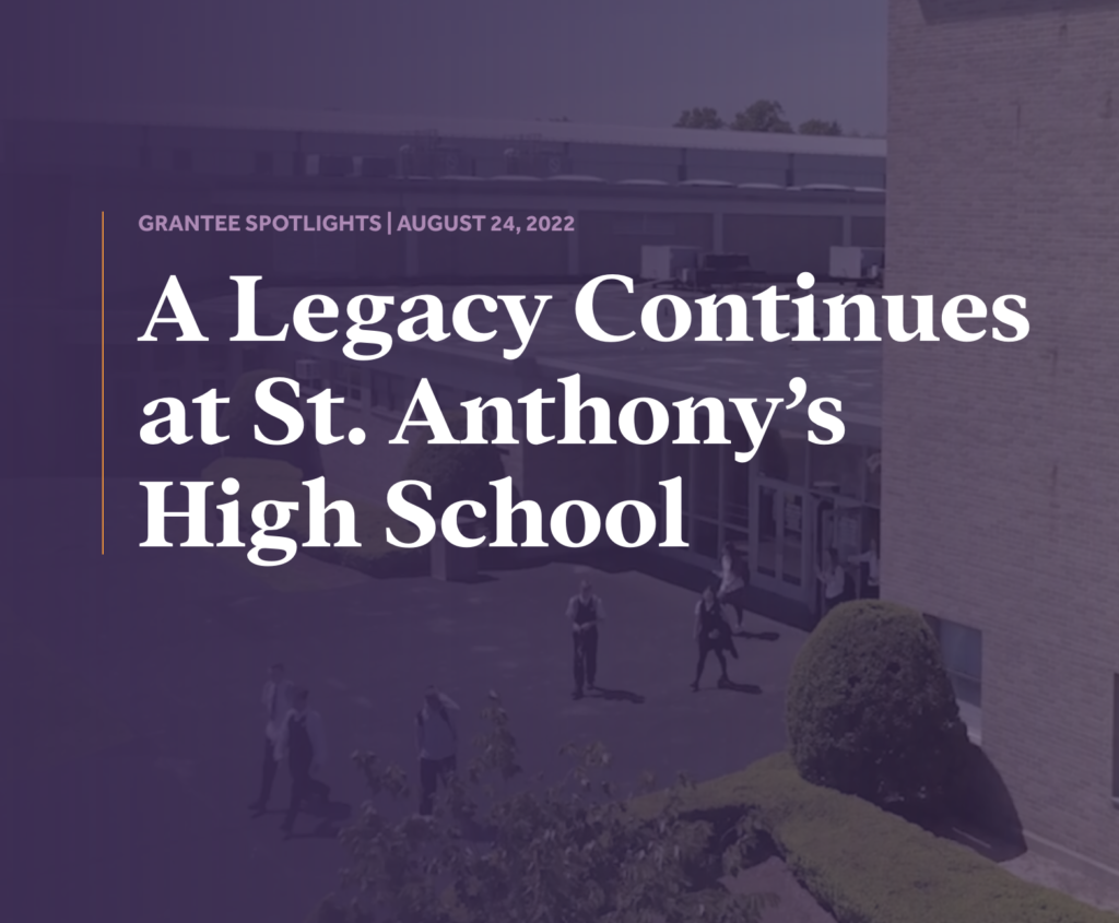 St. Anthony's High School – Franciscan Education for College ...