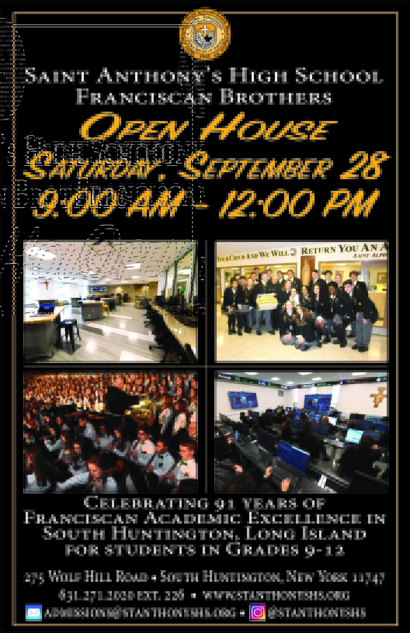 Admissions – Open House 2024 Poster 2024